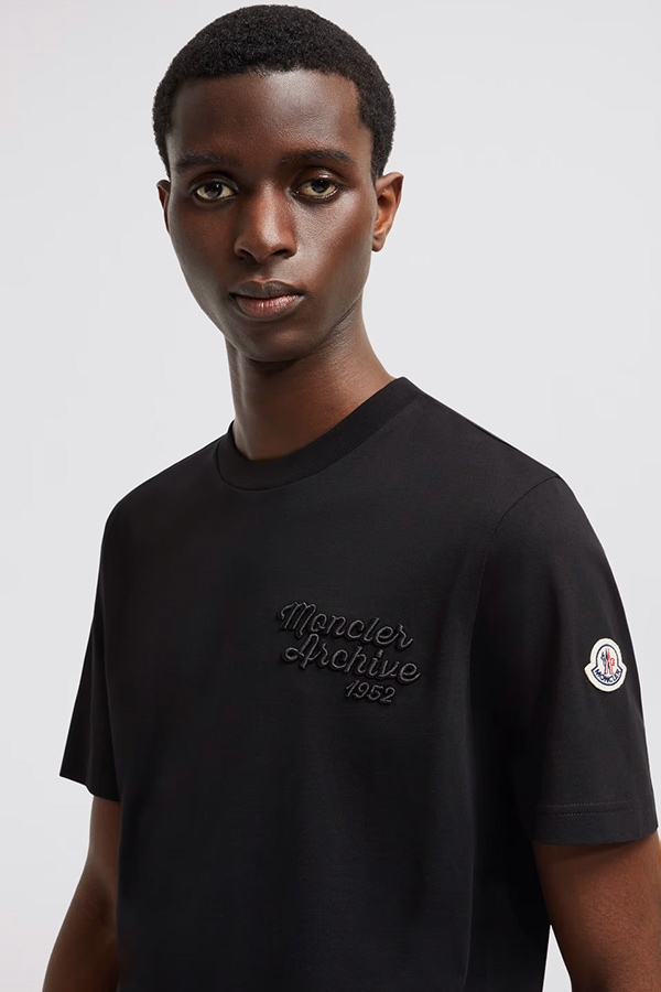 MONCLER モンクレール メンズ Tシャツ 091-8C00063-89AJS Embroidered