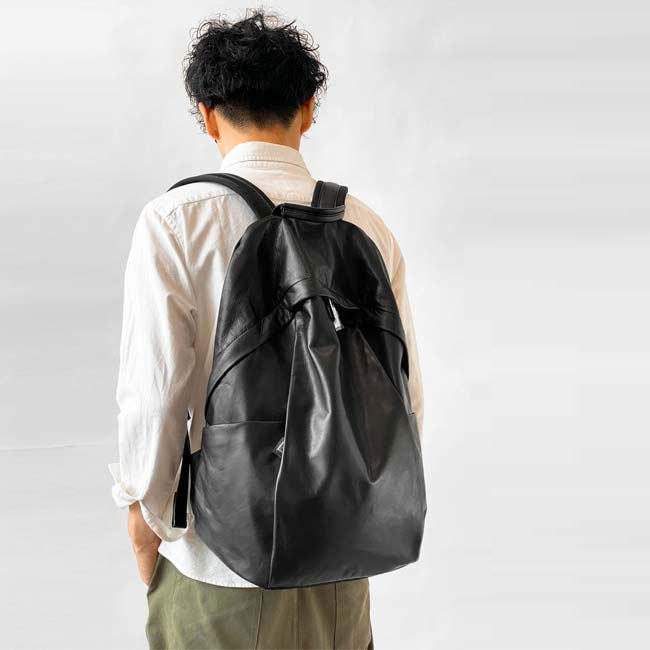 ※タキ※NOI JAPAN使用品レザーバックパック ツァイトレザー ノイインテレッセ】バックパック□ツァイト レザー