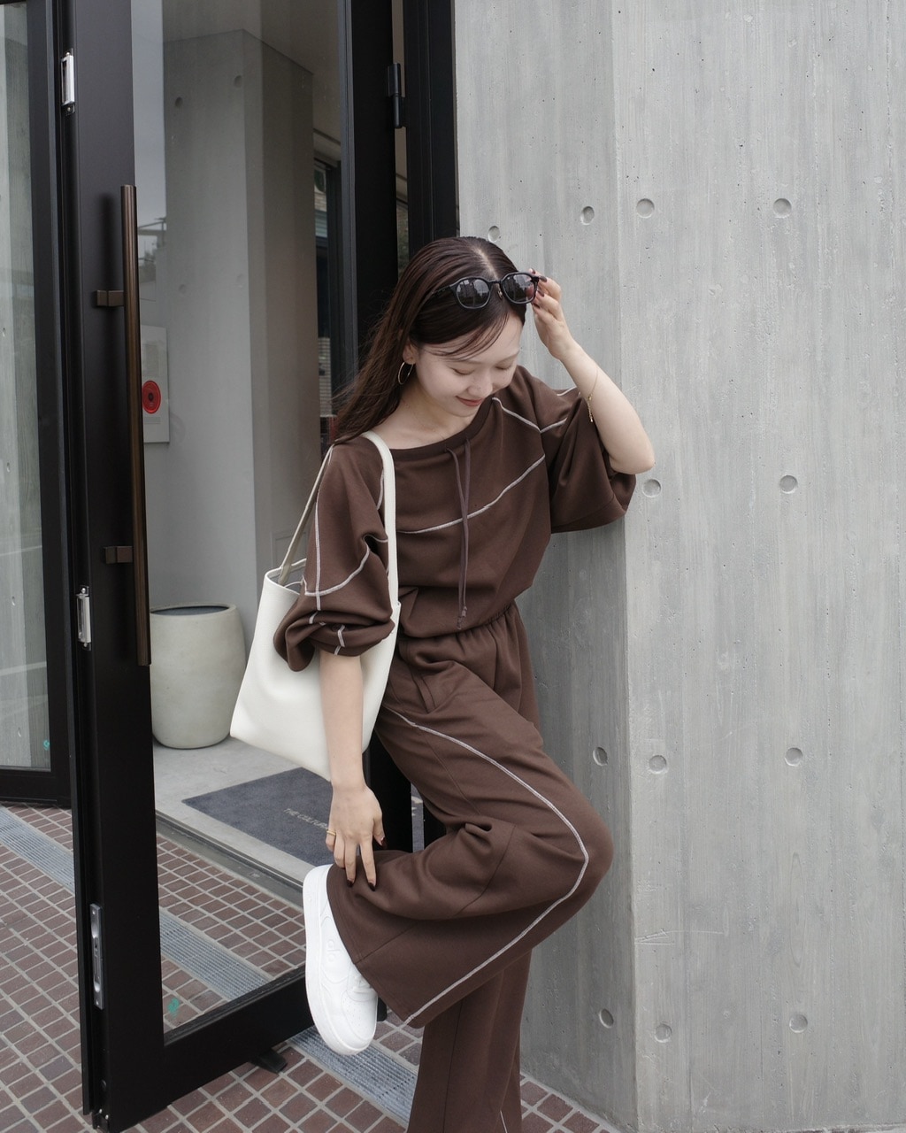 official限定】《nanamiコラボ》ステッチスウェットセットアップ #2