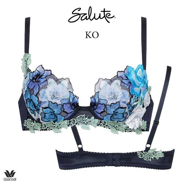 ワコール サルート 06G ブラジャー BTJ406 3/4カップワイヤー P-up