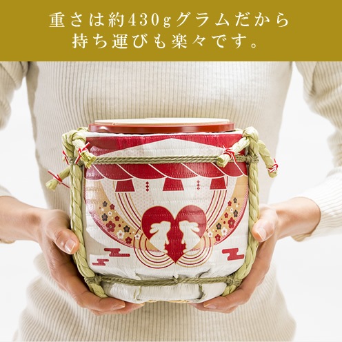 ミニ鏡開きセット◇ ミニ鏡開きセット 定番 福が来る｜明治創業菰樽