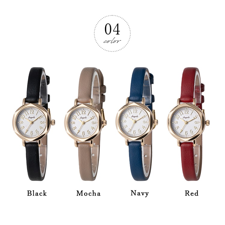 腕時計 レディース 3気圧防水 六角形 オクタゴンケース ウォッチ