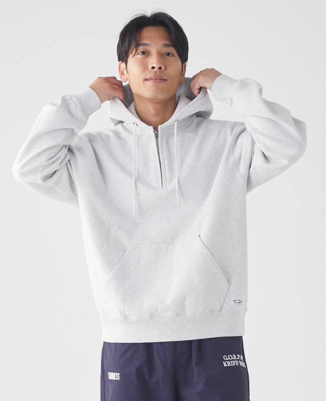 クリフメイヤー[公式] ヘビーウェイトピグメントハーフZIP MENS