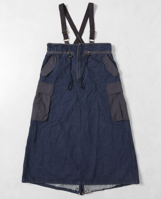 クリフメイヤー[公式] ミリタリーサスペンダースカート LADYS 2425121L