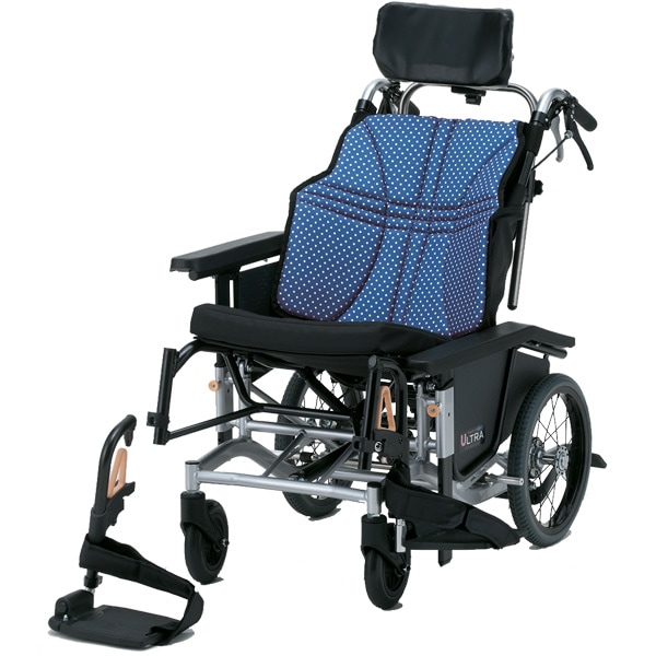 リクライニング&ティルト式 低床型介助用車いす ウルトラ NAH-UC・Lo
