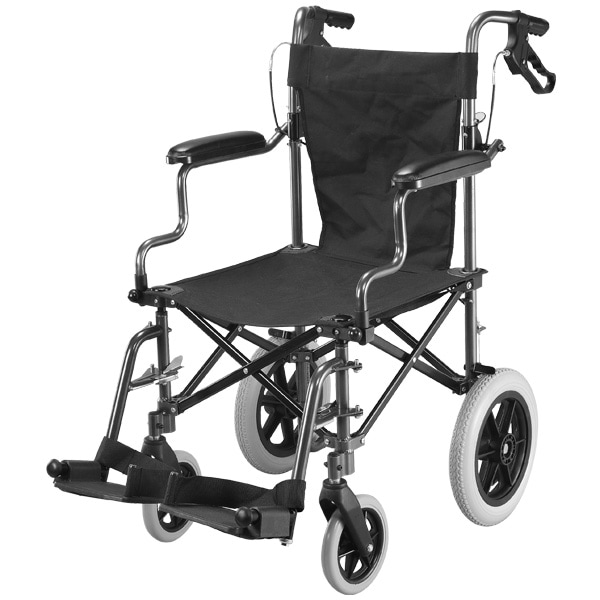 携帯型 介助用簡易車いす ハンディライト100［シート幅45cm］ | 車いす