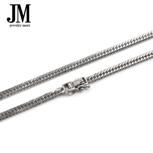 プラチナ850 喜平ネックレス Pt850 8面カットトリプル 30g 50-60cm