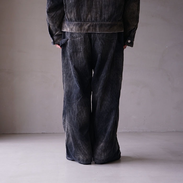 anc-pt49) / ANCELLM (アンセルム) /CORDED VELVETEEN PAINTER PANTS