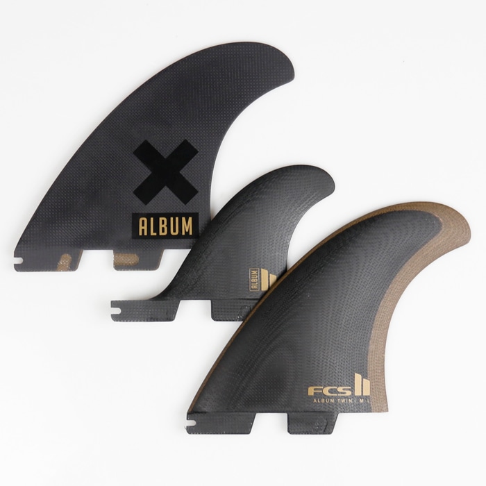 FCS2 FIN エフシーエス2フィン ショートボード用 ツインフィン ALBUM