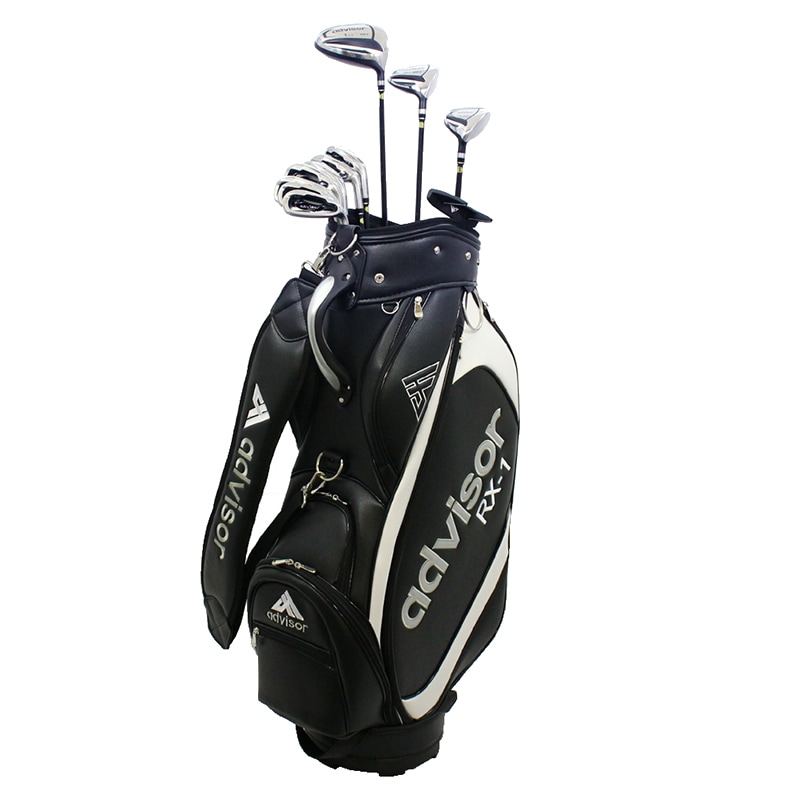 advisor アドバイザー RX-1 左用 ゴルフクラブセット 11本組(1W,FW,UT