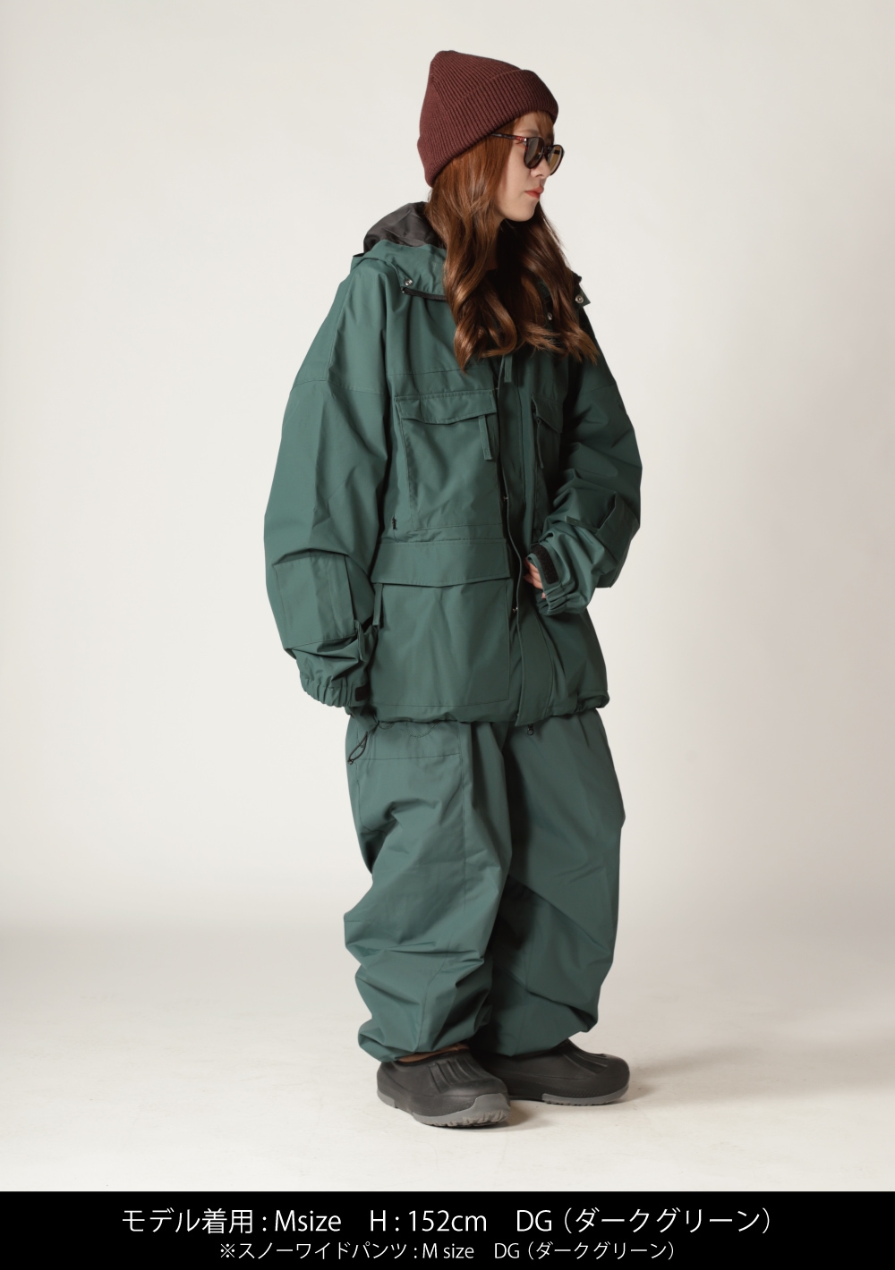 MAHF レディース 2WAY スノーウェアパンツ MAHF レディース 2WAY