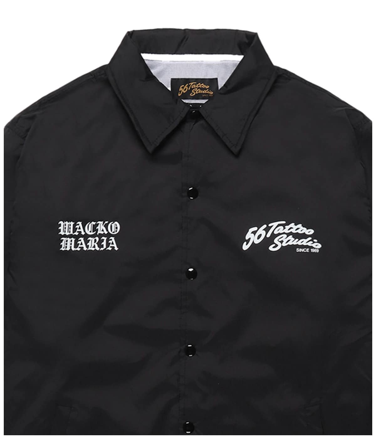 HWY×US TATTOO FLASH NYLON COACH JACKET HWY×US TATTOO FLASH NYLON