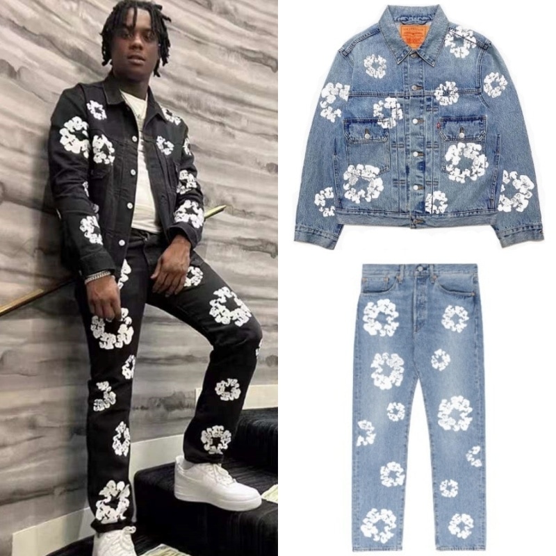 Denim Tears x Levi's セットアップ デニムジャケット & ジーンズ Type