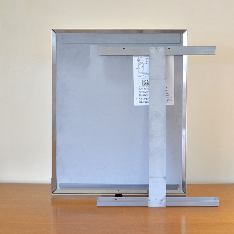 STAINLESS STEEL FRAME MIRROR | Hardware＆Outdoor,Bath&Toiletries