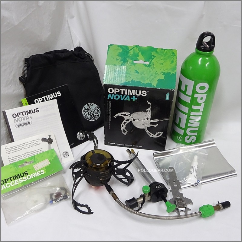 OPTIMUS NOVA TA ストーブ新品未使用未点火　新品付属品多数付セット OPTIMUS（オプティマス） OPTIMUS NOVA ノヴァ ボトルなし マルチ