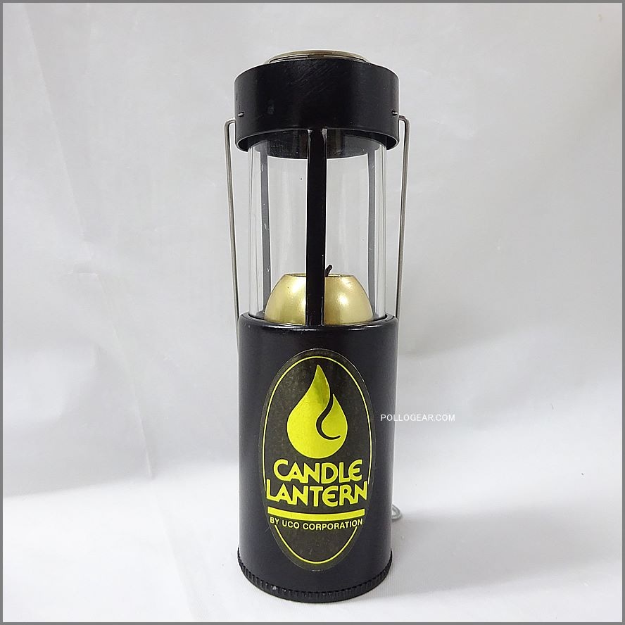 90s USA製　旧ロゴ　UCO キャンドルランタン　黒×金　金デカール　希少 97年 希少ブラック<BR>美品 旧ロゴ UCO<BR>キャンドルランタン<BR