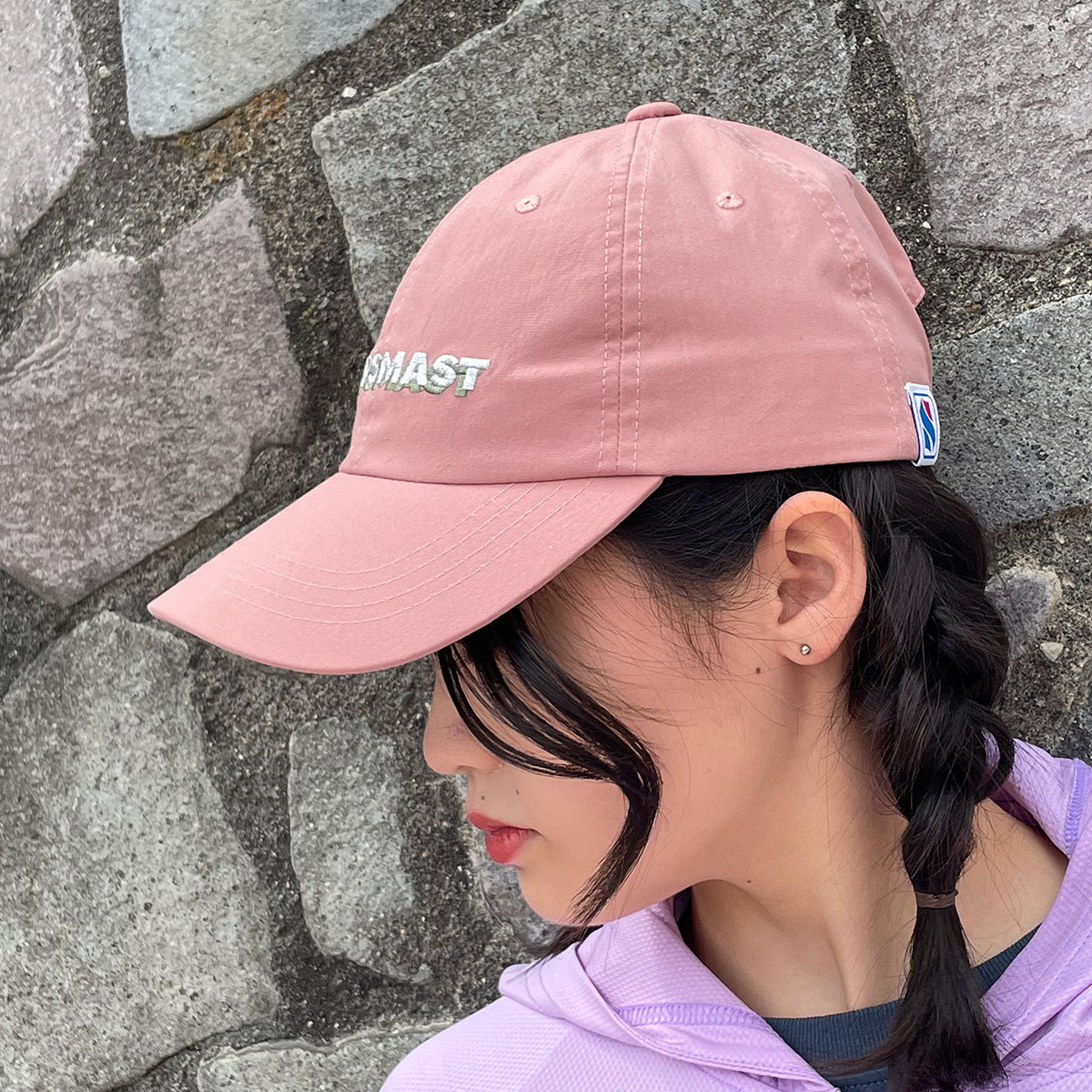 ロゴ刺繍キャップ【ピンク】 | PlusM Online Shop プラスエム