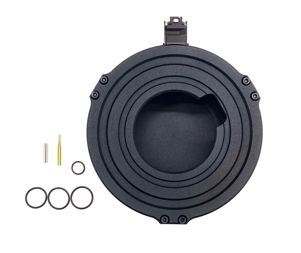 東京マルイ　サイガ12用　ITP airsoft ドラムマガジン ITP Airsoft マルイ/サイガ12K ドラムマガジンキット-BLACK- > 東京