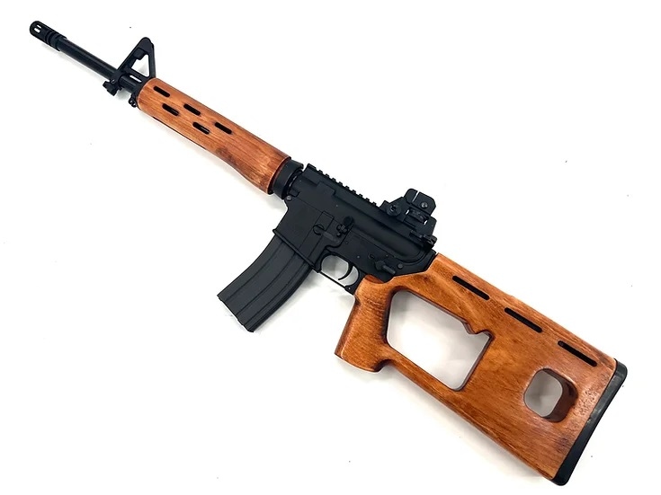 Trench Airsoft マルイ/MWS ADAR-15リアルウッドコンバージョンキット