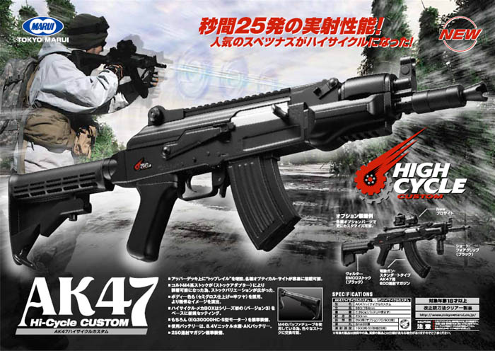 【たなか】AK47HC ハイサイクルカスタム 東京マルイ AK47 HC - 電動ガン ハイサイクルカスタム | 東京マルイ