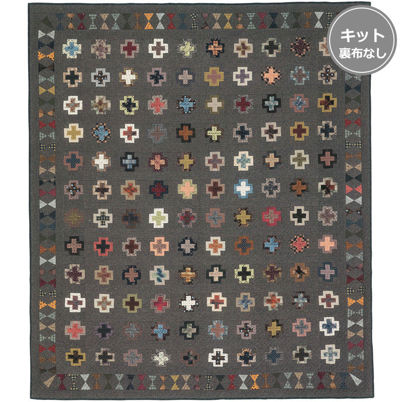 クロスパターンのタペストリー | パッチワークキット,パッチワーク
