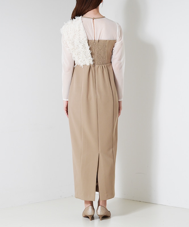 fringe glitter knot dress | ALL ITEM | ROOM903 online