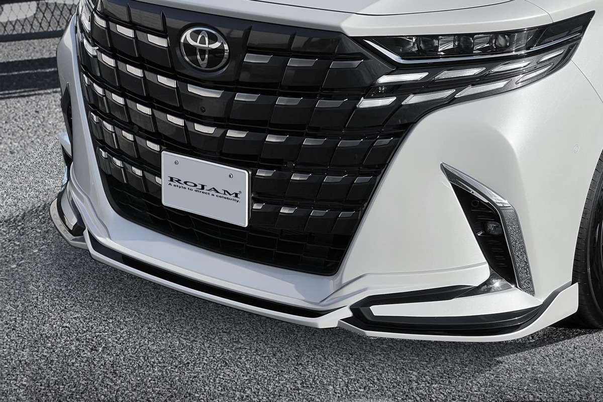 ROJAM IRT アルファード 40系 フロントリップスポイラー | エアロ