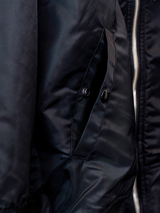 ALPHA FAUX FUR MA-1 / BLACK x BROWN | SPECIAL | rumbleFISH