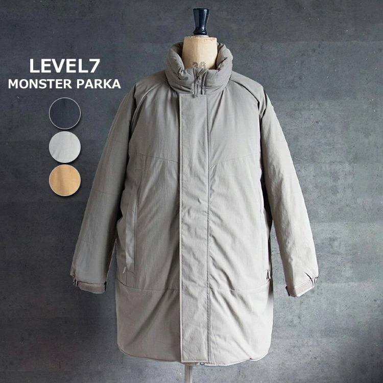 U.S.タイプ レベル7 モンスターパーカー ジャケット LEVEL7 デュポン