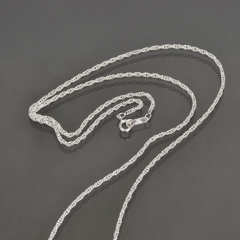 ネックレス チェーン シルバー925 ルーズロープチェーン 幅1.9mm 長さ