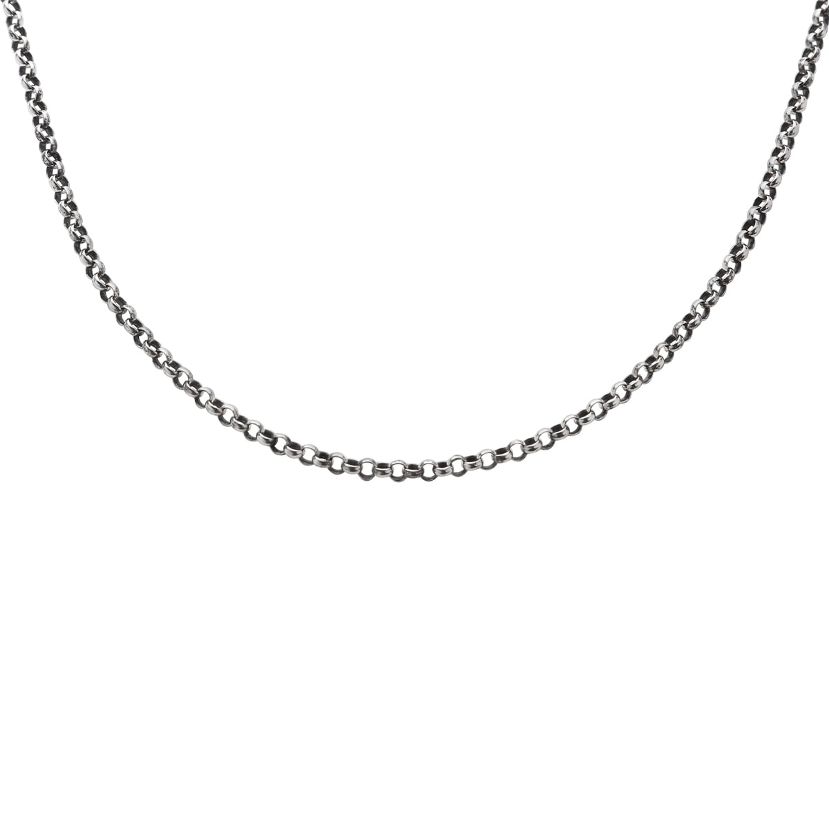 甲丸 シルバー925製チェーン 幅3.0mm｜全てのシルバーアクセサリー