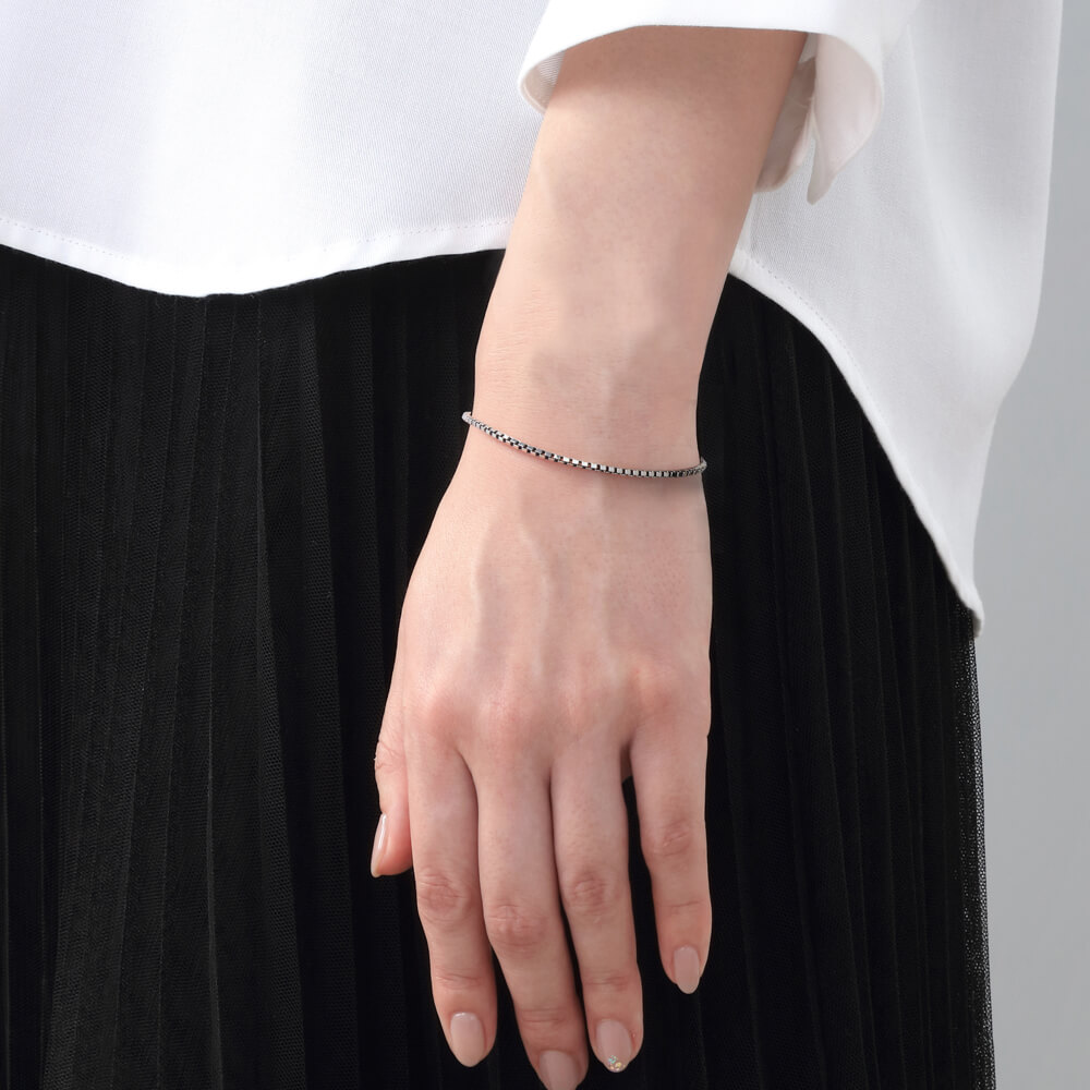 ベネチアンチェーン シルバー925 チェーンブレスレット｜すべての商品