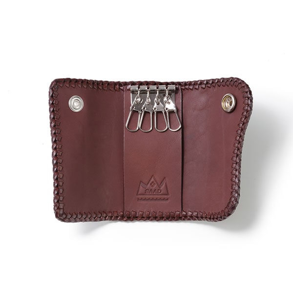 本革レザーキーケース ブラウン サドルレザー｜全てのレザーアイテム