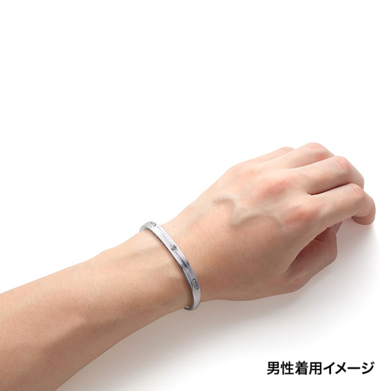 アラベスク サンシンボル シルバー925バングル｜全てのシルバー