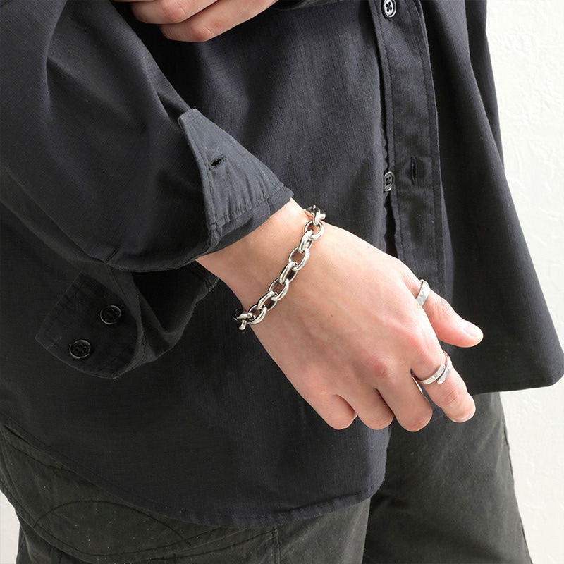 アメリカンチェーン シルバー925 チェーンブレスレット｜すべての商品