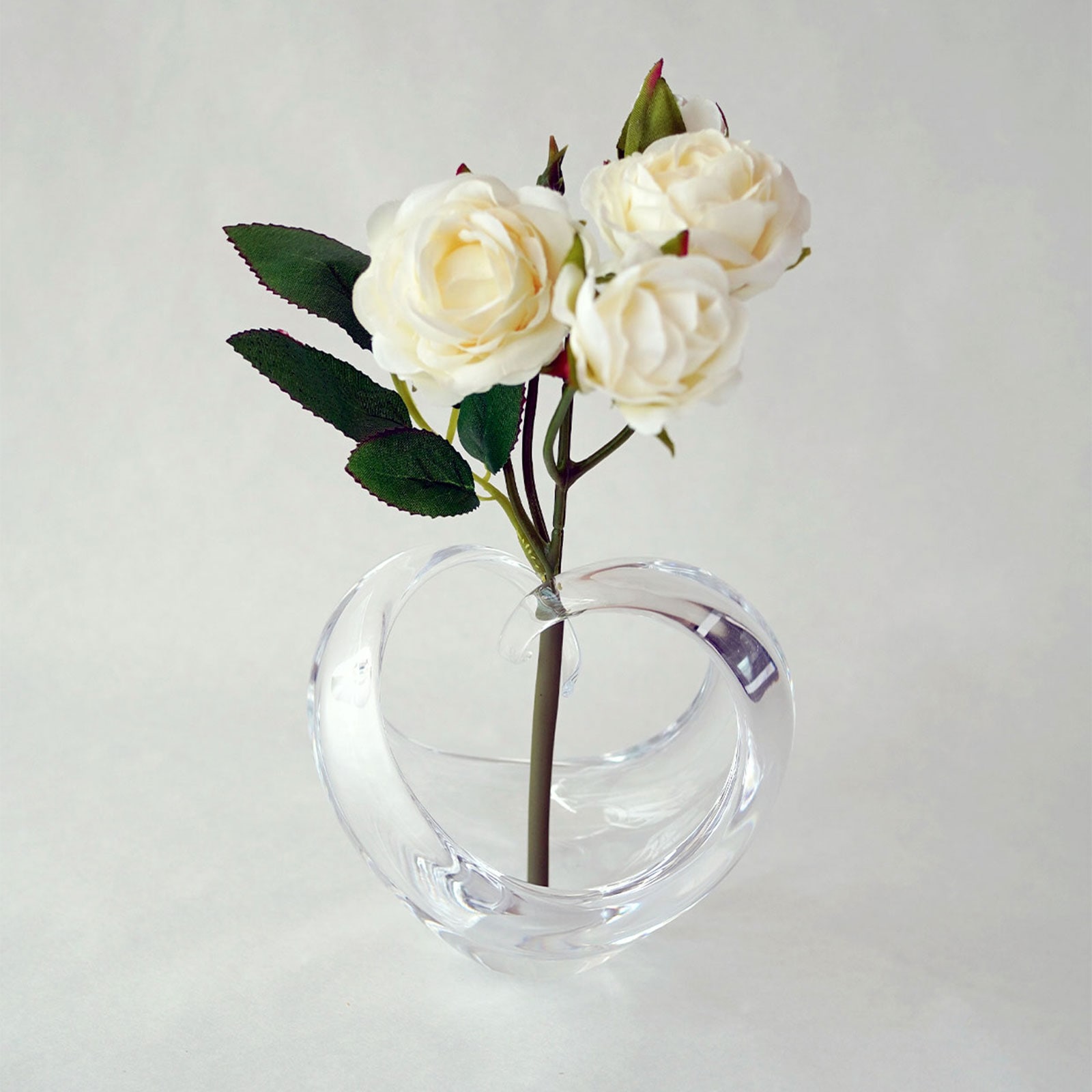 ハートクルヴァ：フラワーベース GIFT | ガラス製品 | Sghr