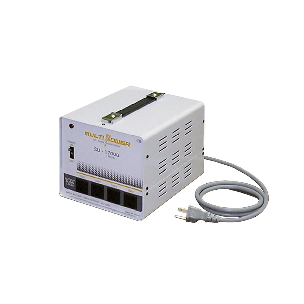 受注生産品】SU-1700G 海外用 1700W 変圧器 ダウントランス [スワロー