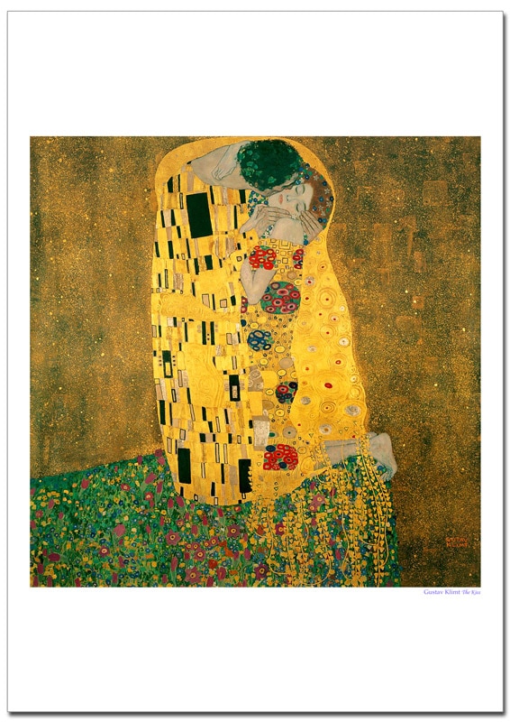 佐*藤様 クリムト「接吻」リトグラフ97/499 約91×60 ㎝ 佐*藤様