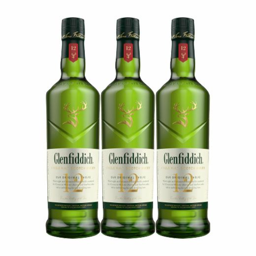 箱付】グレンフィディック12年3本セット | MALKS