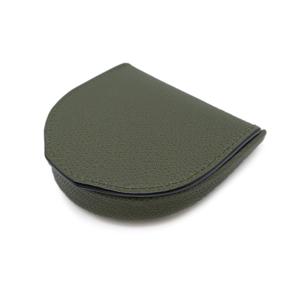 ヴァレクストラ 馬蹄型コインケース VOL89-028 ソフトカーフ グリーン