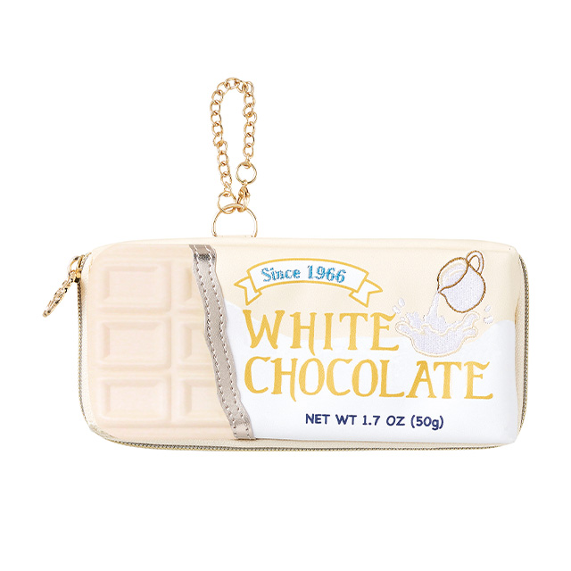 yup!／ヤップ 板チョコホワイト ポーチ | タオル製品をはじめ、寝装品