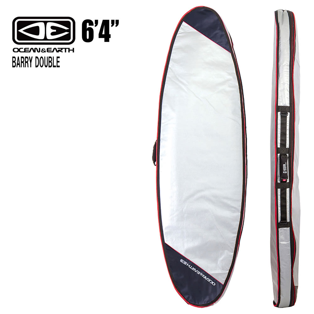 Ocean&Earth O&E BARRY DOUBLE 6'4 Shortboard Board Cover バリー