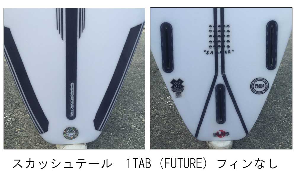 サーフボードCHANNEL ISLANDS SPINE TEK SAMPLER EPS 5'8 チャンネル