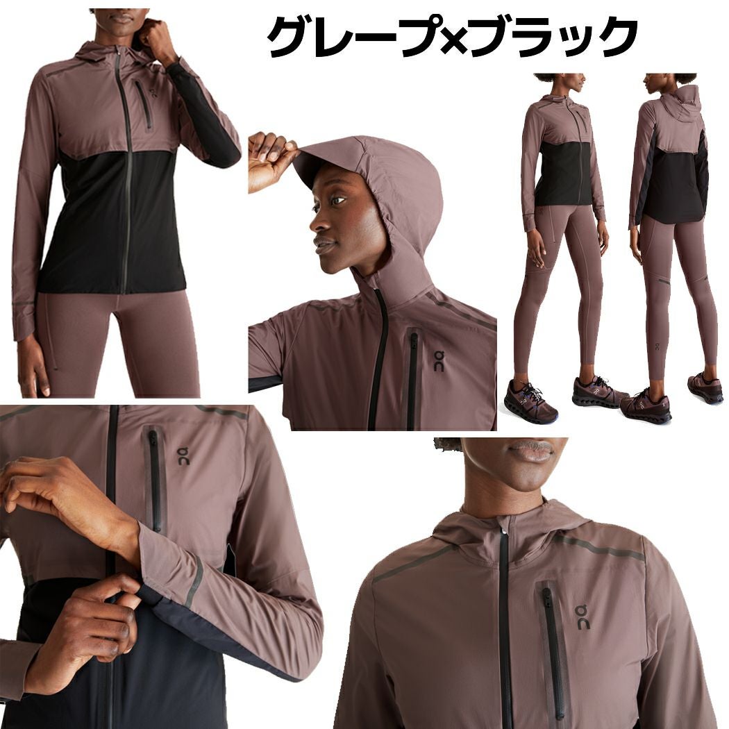 オン On Weather Jacket ウェザージャケット レディース ランニング