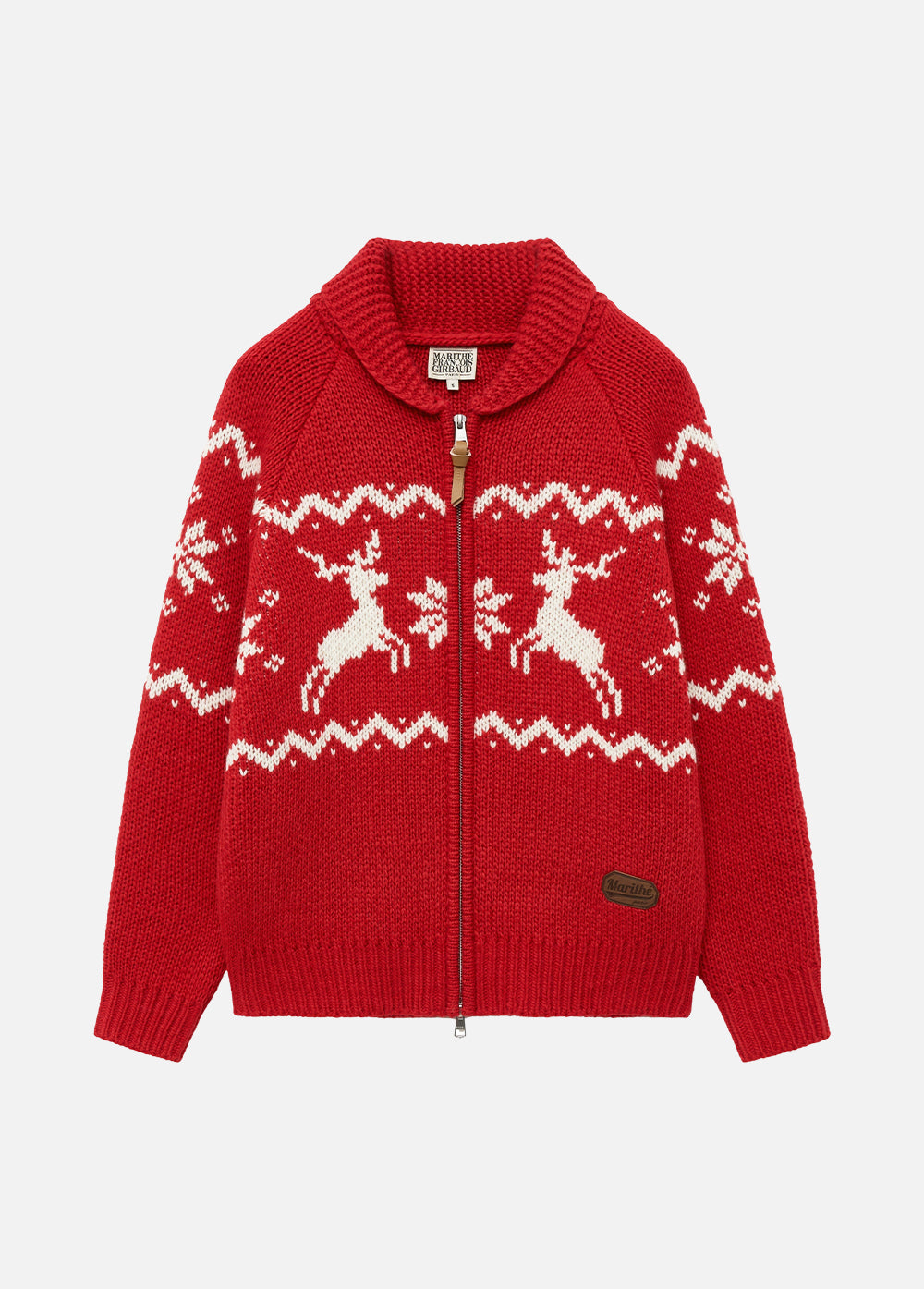 NORDIC ZIP-UP CARDIGAN