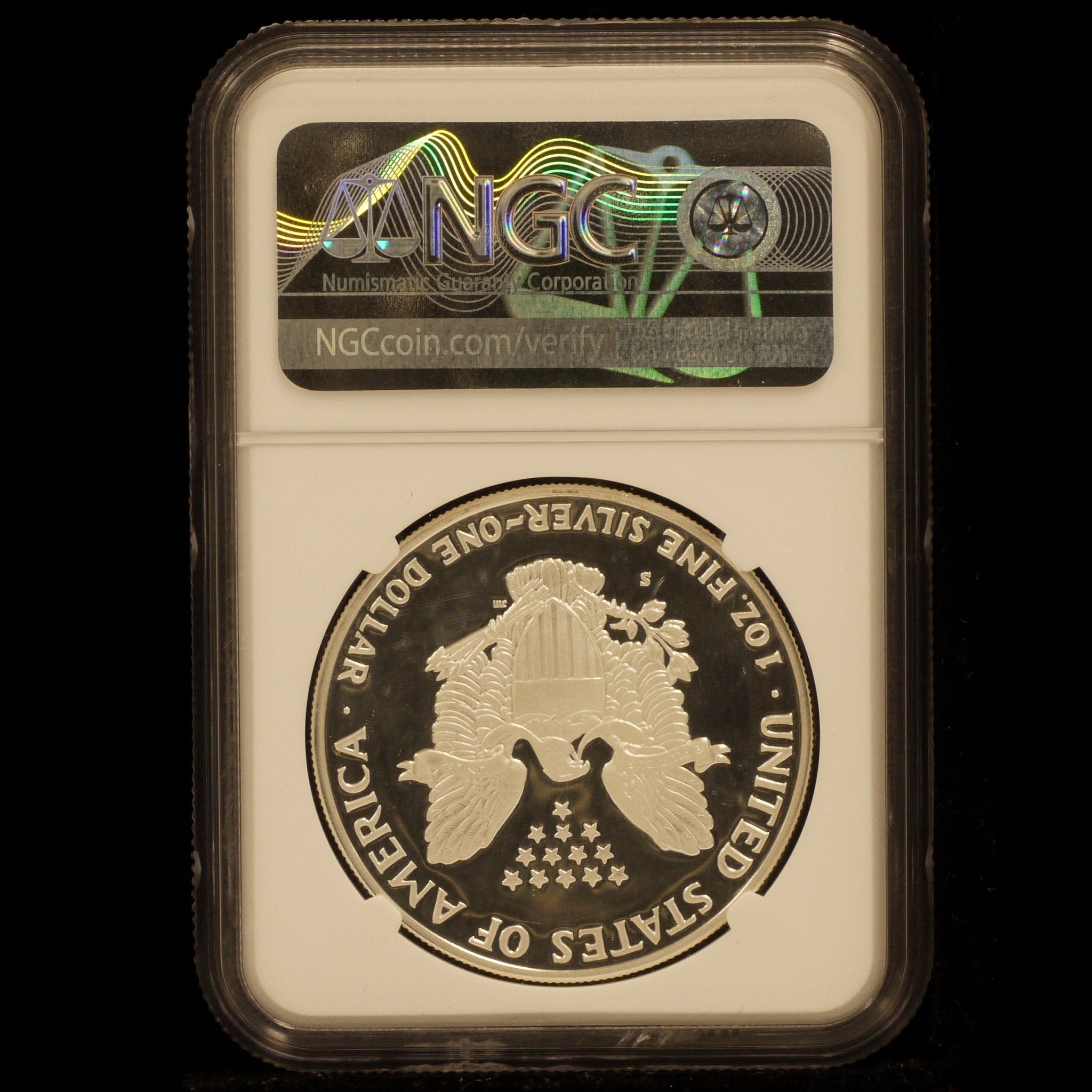 アメリカ 1ドル銀貨 1986年 イーグル NGC PF69 ULTRA CAMEO｜NJ