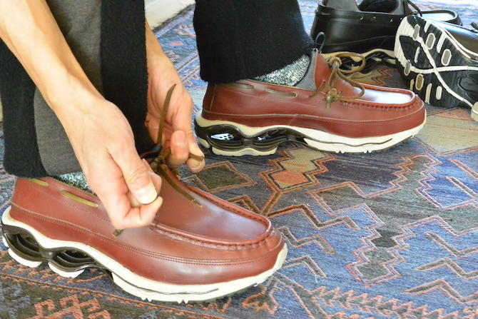 モカシンシューズの常識を覆すMIZUNO Infinity Moc | mark