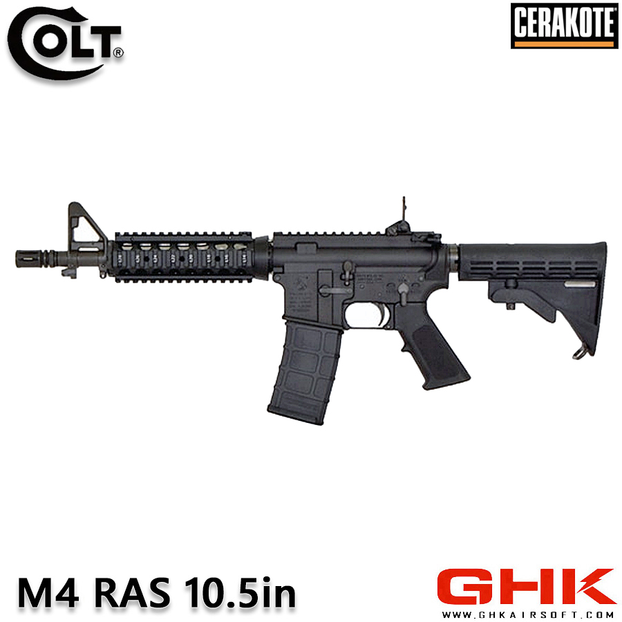 GHK M4 RAS 10.5in COLTライセンス品 GBB (Ver.3) (JP Ver / Co2