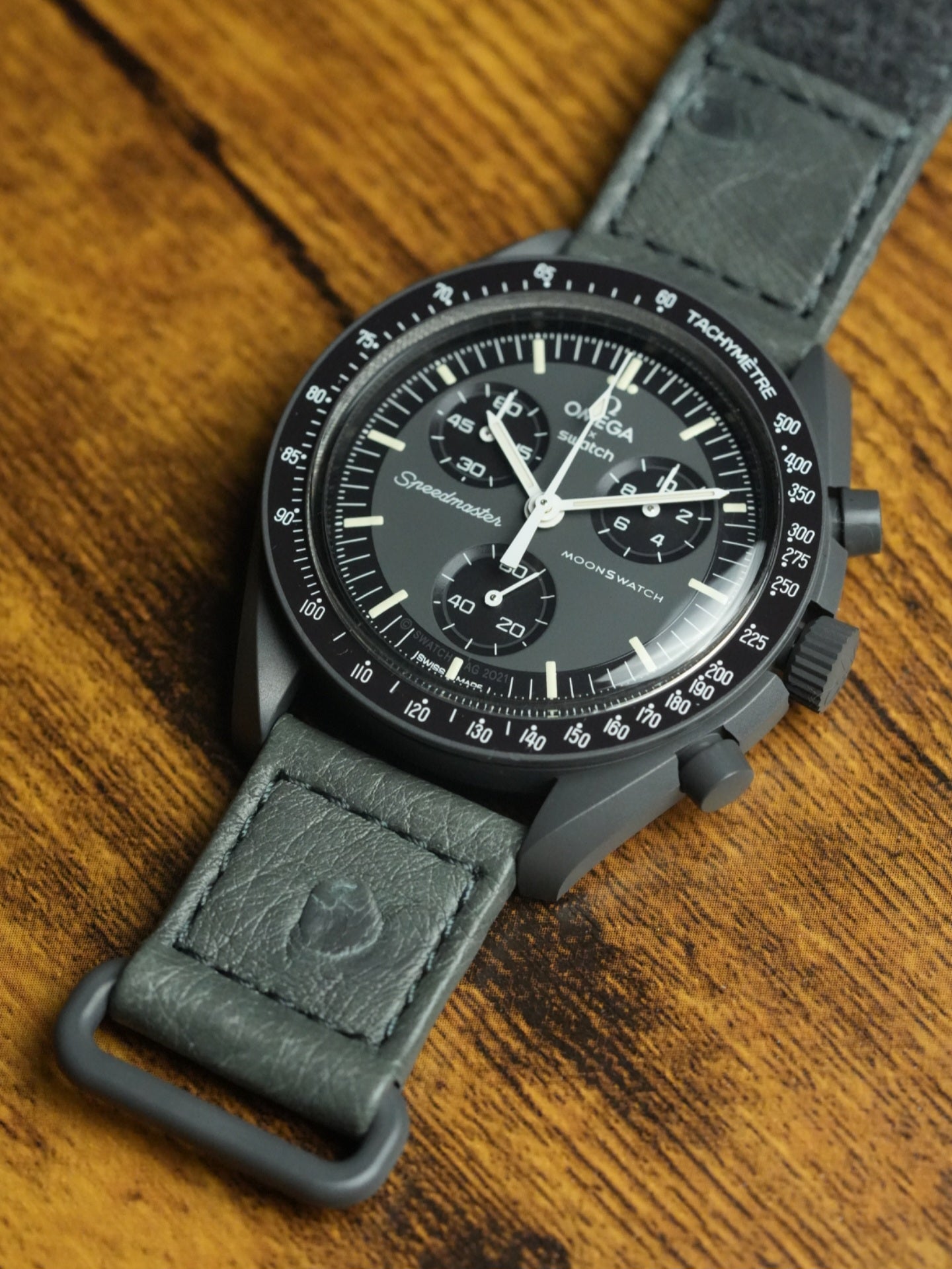 Omega X Swatch MoonSwatch Collection: Ostrich Mercury – MGB WATCHES