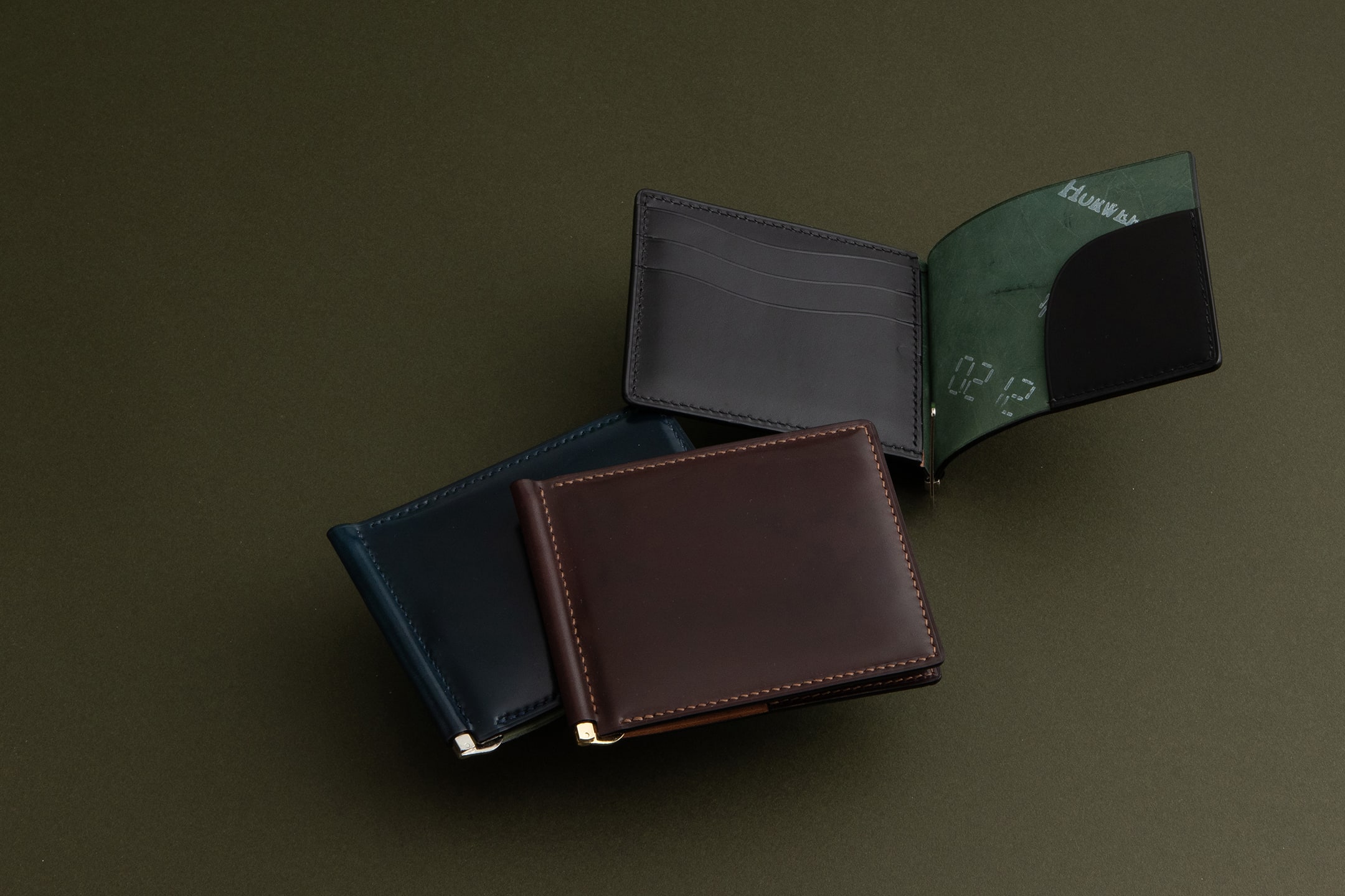 シェルコードバン マネークリップ #K01 | 大人のバッグ・財布